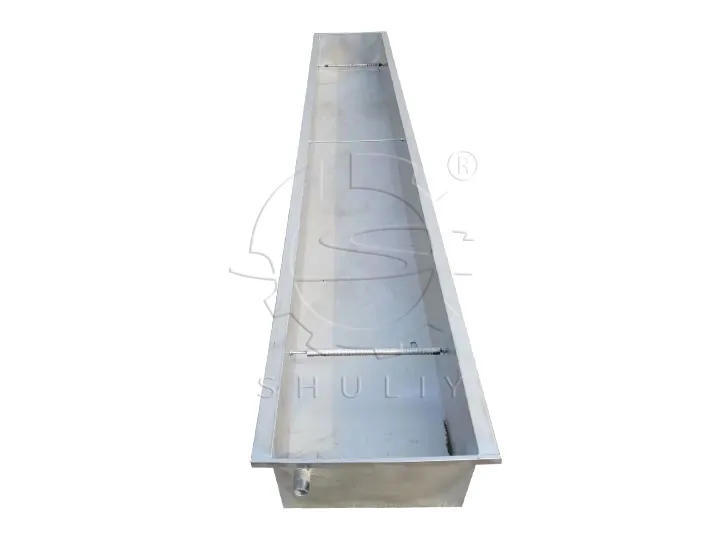 Cooling Water Tank For Plastic Pelletizing