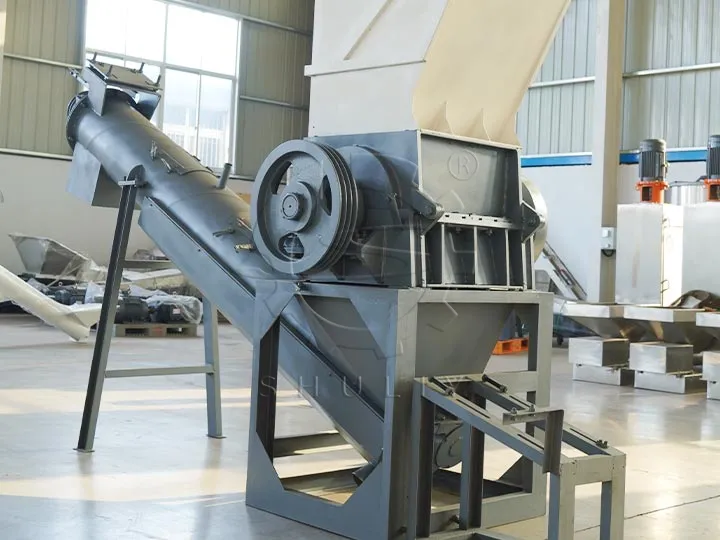 plastic film crusher machine