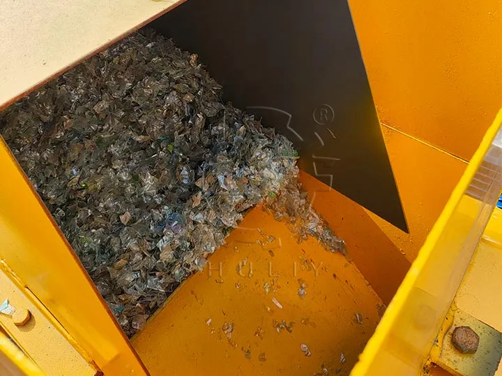 plastic shredder crusher machine