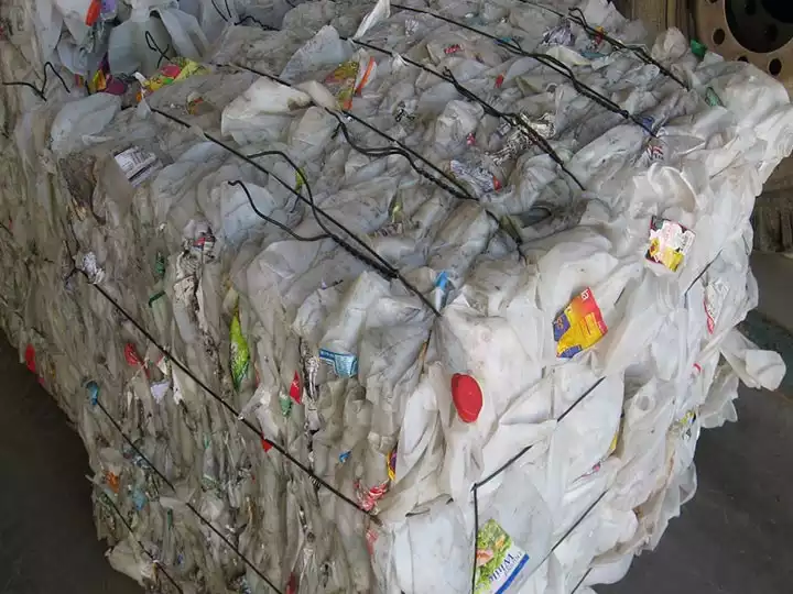 matériaux de machine d'écrasement en plastique