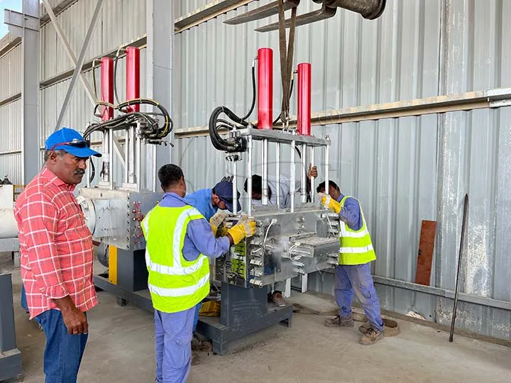 máquina de granulação de plástico reciclado