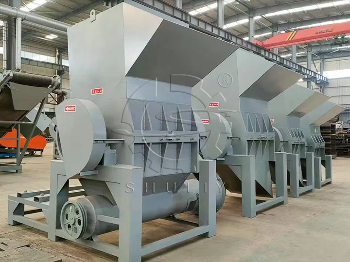 waste plastic shredding machine