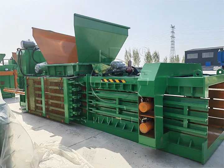 hydraulic baling press machine