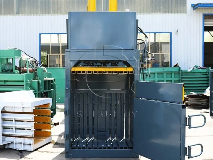 hydraulic scrap baling press machine