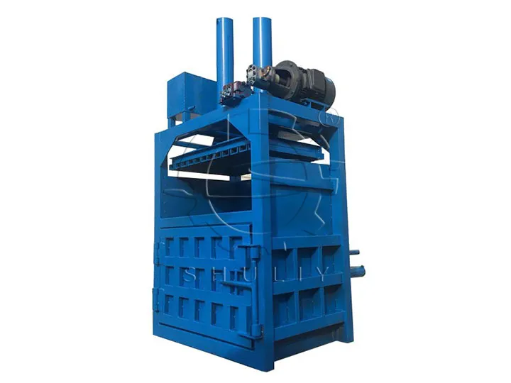 plastic baling machine