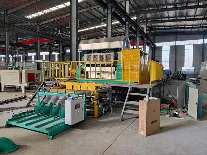 fully automatic egg tray machine
