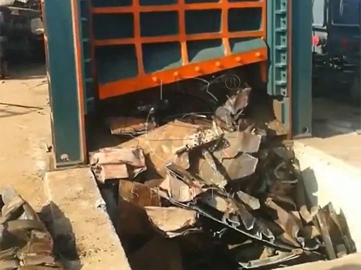 Hydraulic Scrap Metal Gantry Shear Machine