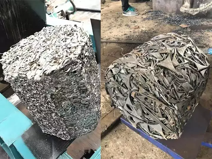 baling effect of metal baler