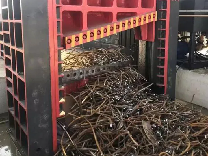 gantry scrap metal shear