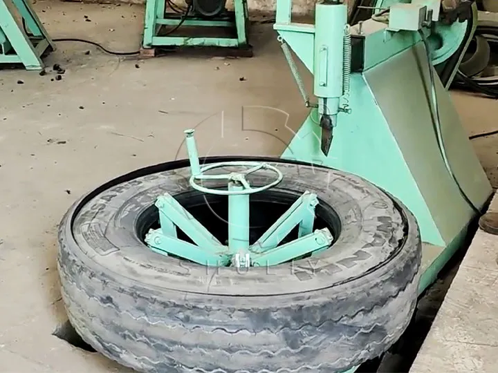 tire ring cutter machine
