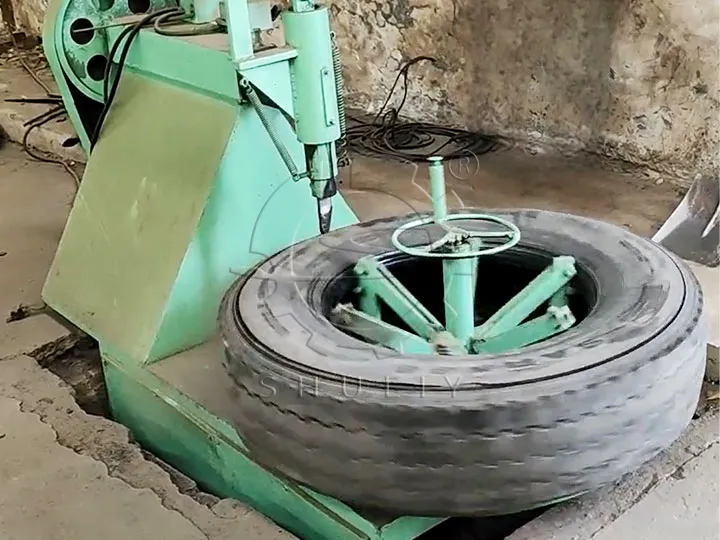 waste tyre ring cutter