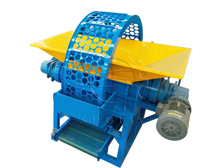 tire shredding machine
