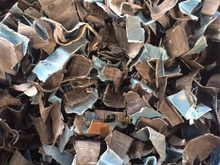 Fragmented metals