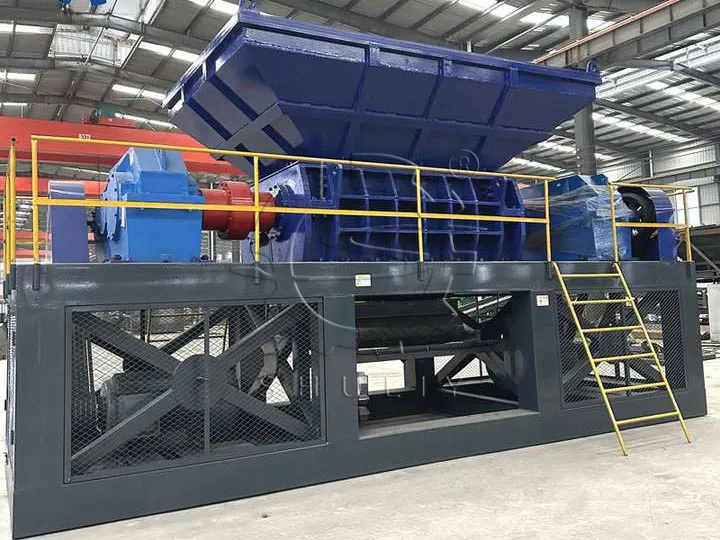double shaft shredder