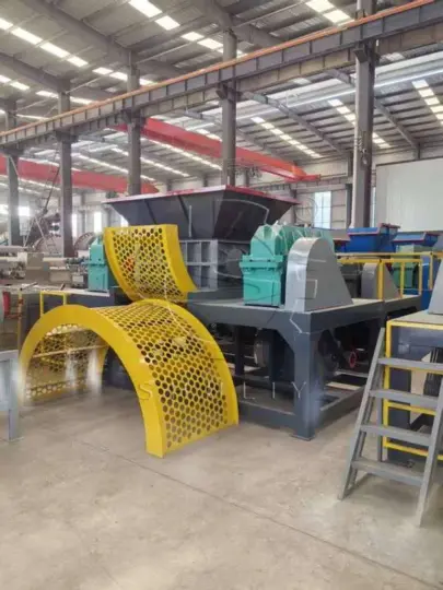 scrap metal shredder machine