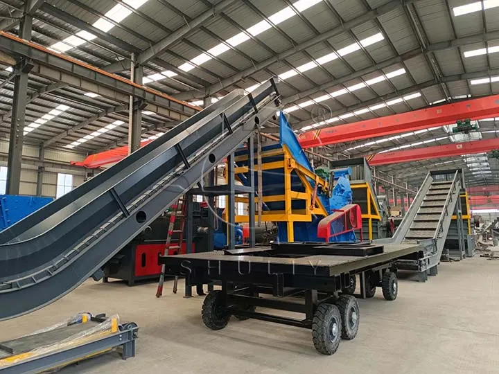 Fully automatic conveying