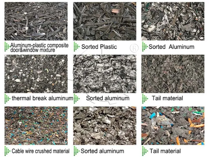 Separation Effect of Eddy Current Metal Separator