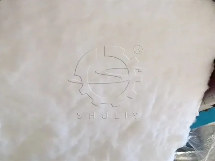 cotton after opening