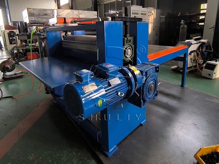 feeding platform of the ACP sheet stripper