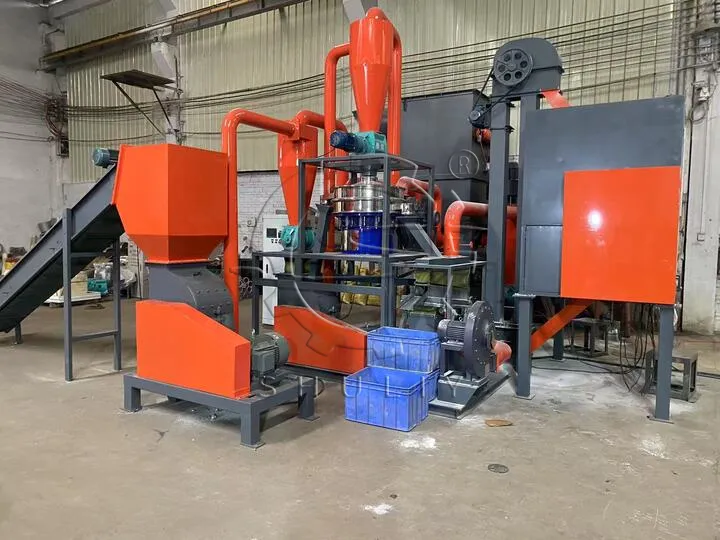 Circuit Board Shredding and Sorting Line