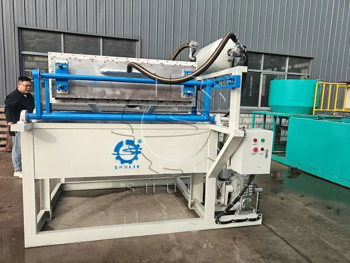 3x1 egg tray molding machine