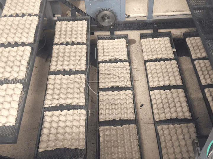 Multi-layer metal drying