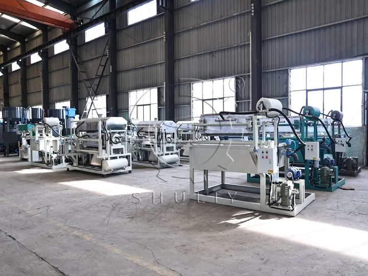 paper egg tray making machine
